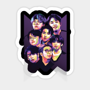 bts kpop Sticker